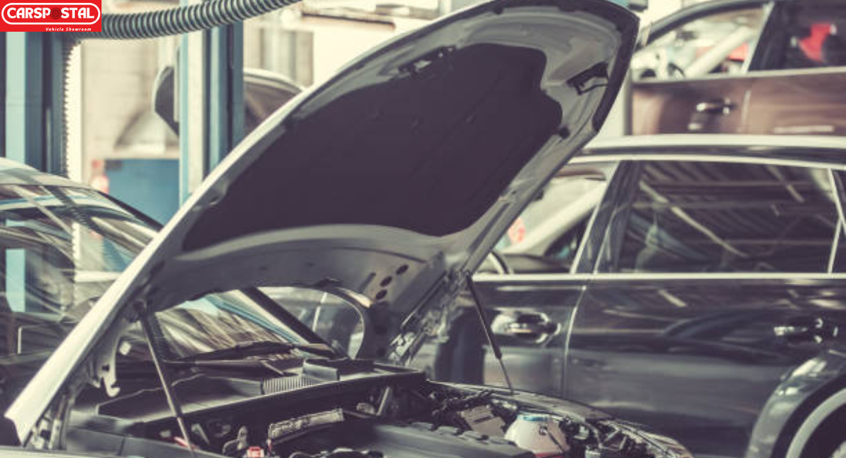 bonnet of Car