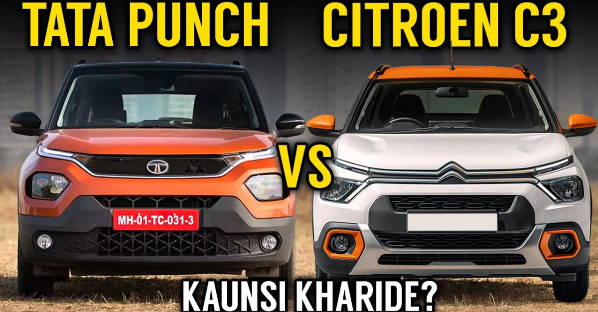 Tata Punch VS Citroen C3
