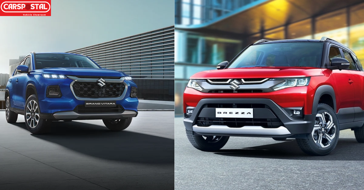 Maruti Brezza VS Grand Vitara: Design, Engine, Features, and Price ...