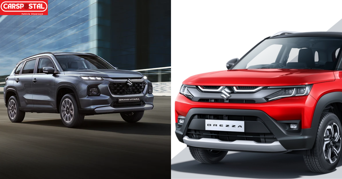 Maruti Brezza VS Grand Vitara: Design, Engine, Features, and Price ...