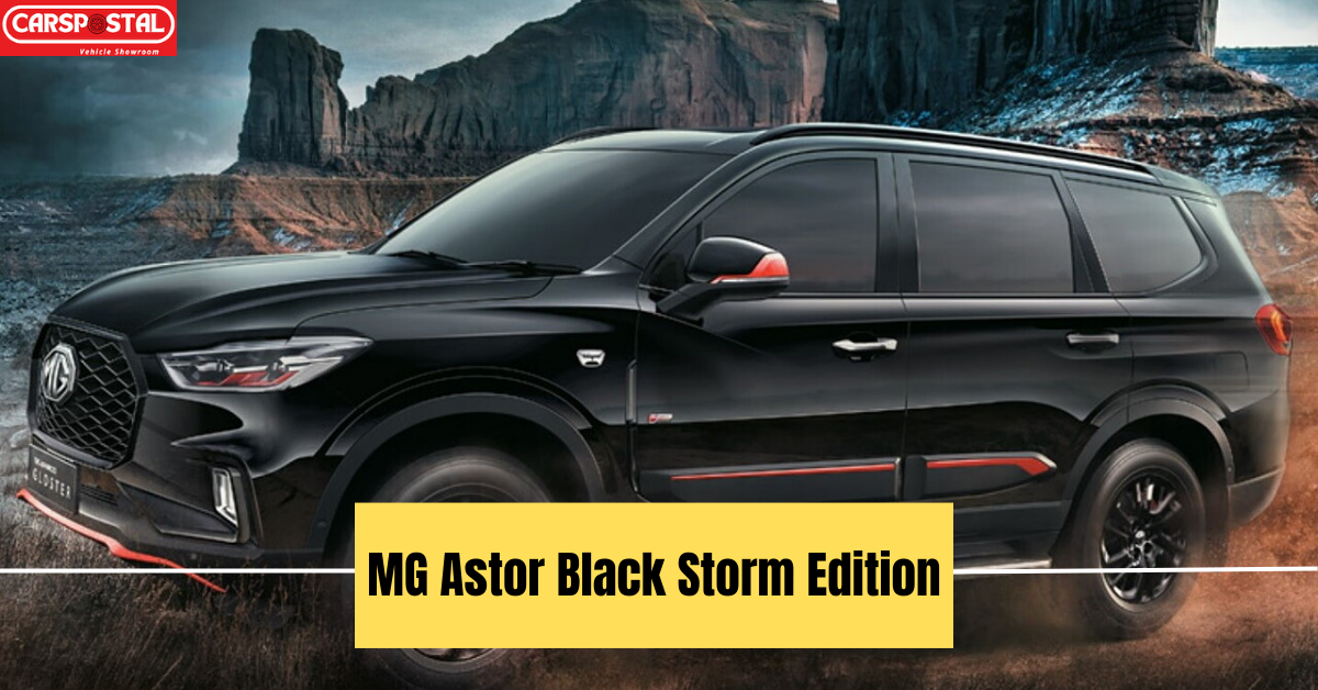 MG Astor Black Storm Edition